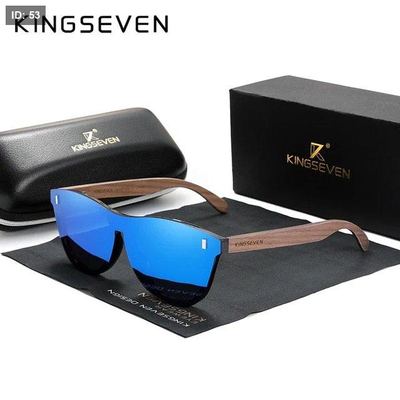 Original KINGSEVEN Bublinga Wood - BLUE
