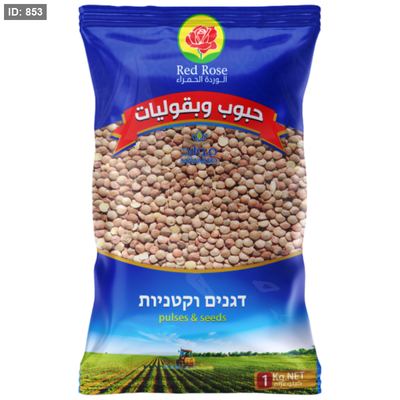 الوردة عدس حب 1 كغم