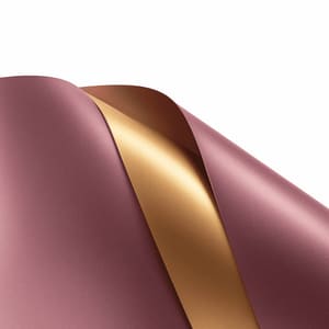 اوراق تغليف – وجه ذهبي- زهري غامق – 20 ورقة
