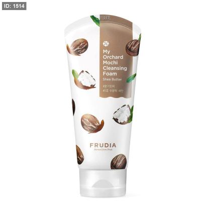 رغوة تنظيف الوجه Frudia My Orchard Mochi Cleansing Foam بزبدة الشيا.