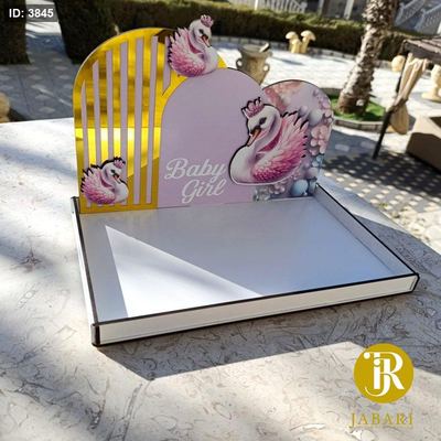 صواني خشب (26*34) & ضهر (22*34) CNC طباعة UV