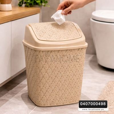 سله مهملات بلاستيك مروحه 5.5 لتر MERWAY