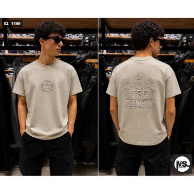 TEXTILED BASIC T- Shirt