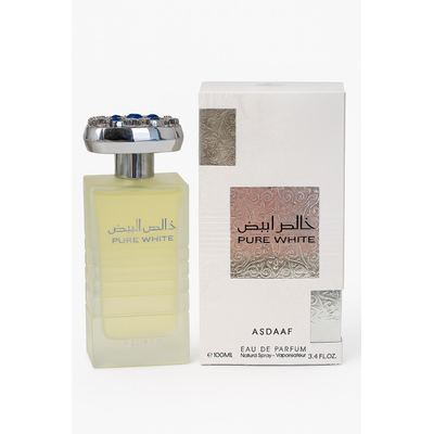 Pure White – خالد الأبيض، عطر فاخر برائحة منعشة وراقية.