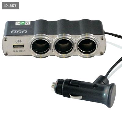 موزع قداحة USB TRIPLE SOCKTE