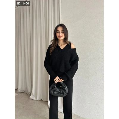 طقم صوف 3 قطع