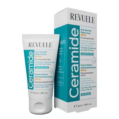 REVUELE CERAMIDE ANTI-BLEMISH DAILY CREAM SPF50-50ml