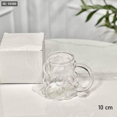 كاسة زجاج شفاف 10سم بابلز بيد G++ ASC1127