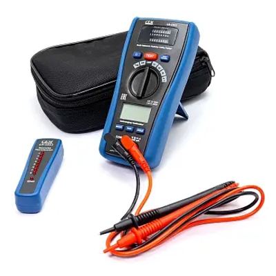 CEM LA-1011 2 in 1 LAN Tester &amp; Multimeter.جهاز مدمج ملتميتر مع فاحص كوابل الشبكات