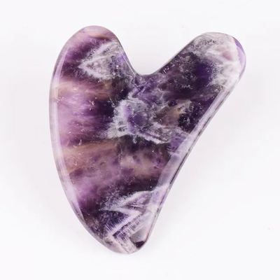 حجر غواشا (Gua Sha) - من حجر الأماثيست