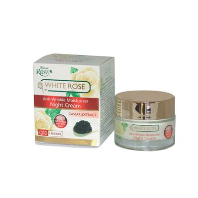 White Rose & Caviar Anti-Wrinkle Moisturiser Night Cream-50ml