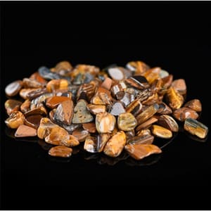 احجار كريستال حجم صغير – Tiger’s eye – 100g
