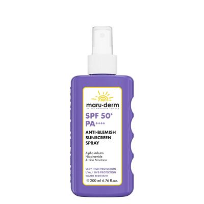 MARUDERM SPF 50+ Sunscreen Anti-Blemish Body Spray 200ML
