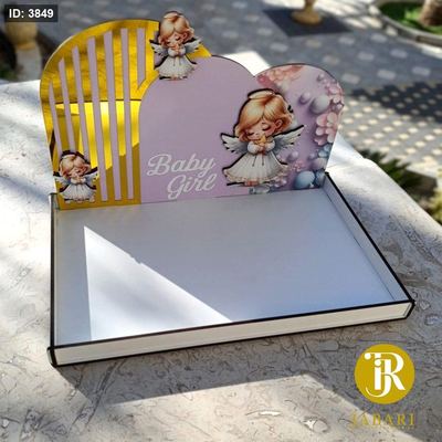صواني خشب (26*34) & ضهر (22*34) CNC طباعة UV