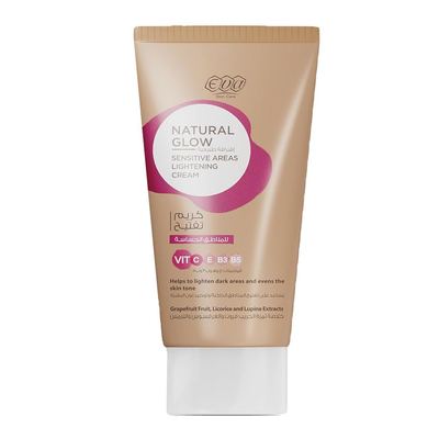 Eva Natural Glow Sensitive Areas Lightening Cream | كريم تفت ...