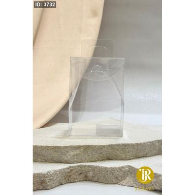 اكياس شفاف pvc عمق 4 / عرض 7.5 / ارتفاع 11 ( 10 قطع )