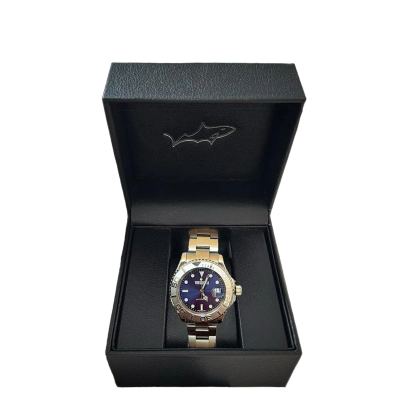 Luxury watch with Navy dial