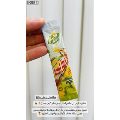 مشروب ايس تي بطعم المانجا بدون سكر( كيس واحد )🏖️🍹