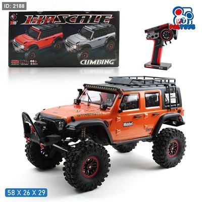 وحش الطرق – Jeep Wrangler Rubicon RC 4x4 جيب تحكم عن بعد