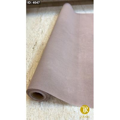 رول تغليف مخمل موف ترابي - 6 يرد -