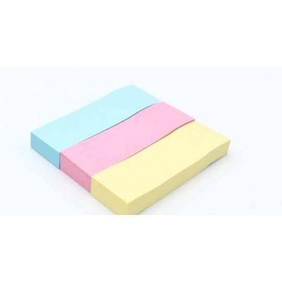 ورق ملاحظات لاصق عرض 1 إنش 3 ألوان