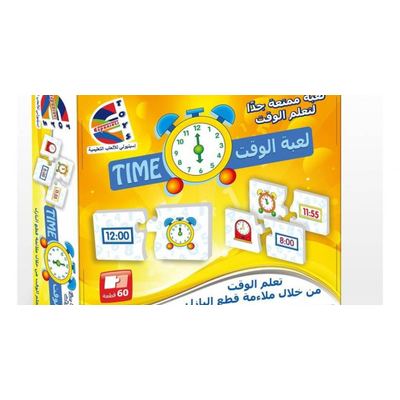 بزل تعليمي لعبة الوقت  3+سنة  رقم 91-1508