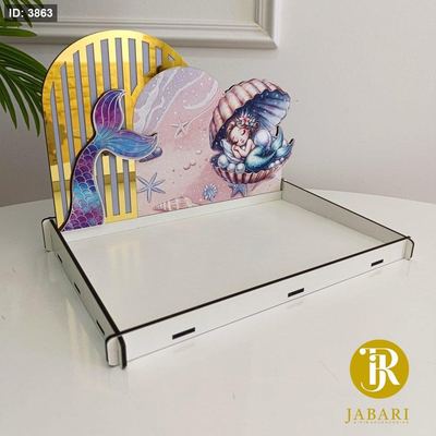 صواني خشب (26*34) & ضهر (22*34) CNC طباعة UV