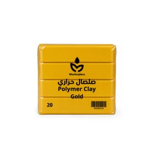 قطع صلصال حراري لون Gold #20