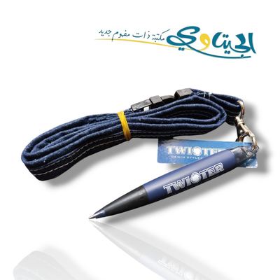اقلام حبر جاف لون ازرق شنايدر مع خيط تعليق