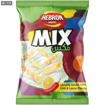 مكس شيبس شطة وليمون 40 غم