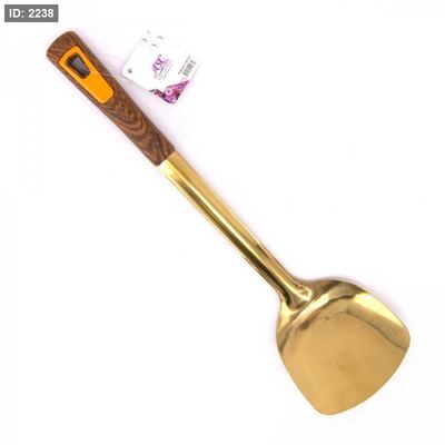 مجراد حلو ستانلس ستيل ذهبي يد بلاستك خشبي 1197/07 *ط*