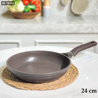 مقلى جرانيت 24سم سكب بني BROWN بيد ++B
