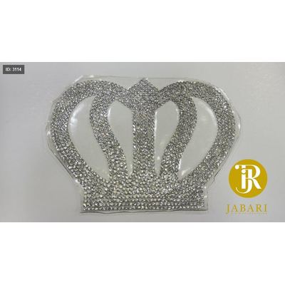 تاج كرستال 13*9 cm