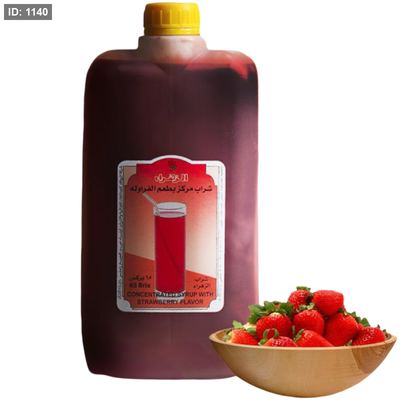 الزهراء شراب فراولة 4 لتر