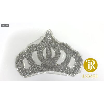 تاج كرستال 14*10 cm