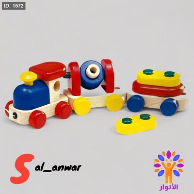 قطار خشب
