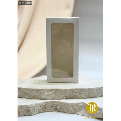 علب كرتون نافذة شفاف ( 3*14*7 سم ) ( 10 قطع )