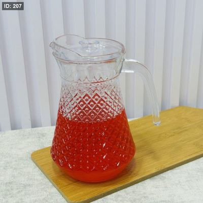 ابريق 1400 مل زجاج مبزر