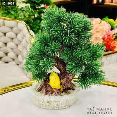 شجرة صنوبر صناعية لديكور المنزل او المكتب