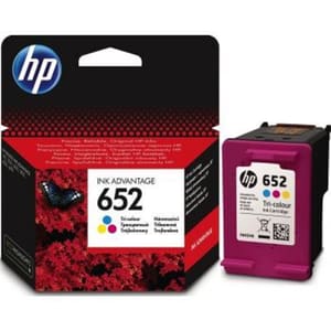 حبر ملون اصلي HP 652 Tri-color Original Ink