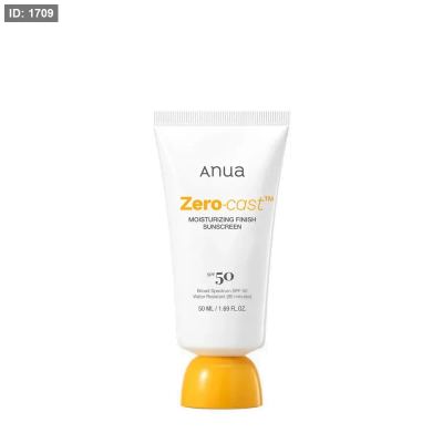Anua Zero-Cast Moisturizing Finish Sunscreen SPF50+