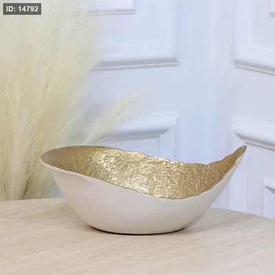 جاط فواكة نجاص 32*22سم ابيض WTG-25066B نحاس هندي %ه11