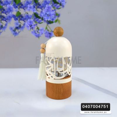 مبخرة  خشب مع تنك CNC عربي