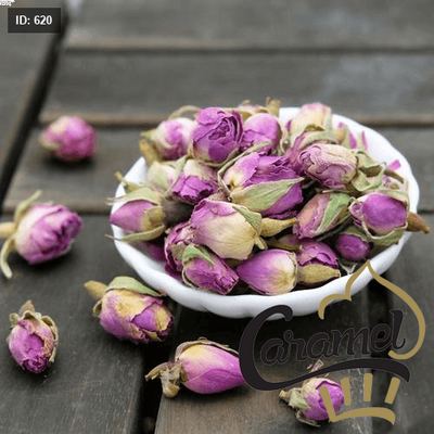 ورد محمدي "ورد مجفف" لتزيين الحلويات وزن 140 غم