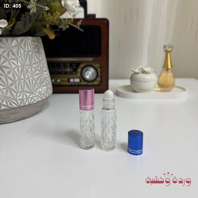 علب زجاج للعطر الزيتي أو المسك
