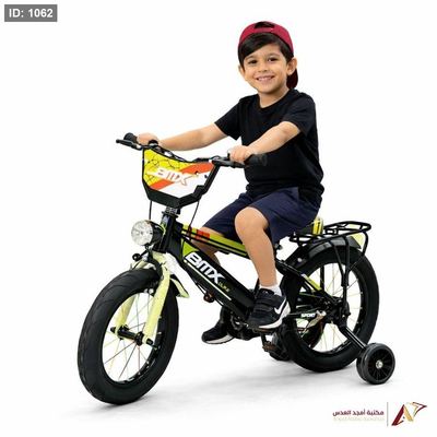 بسكليت BMX مقاس 12 انش لون اصفر