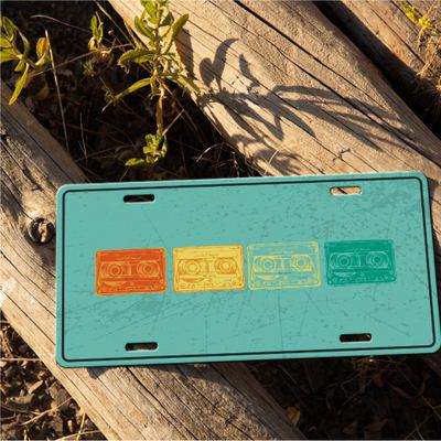 Car Plate - Cassette