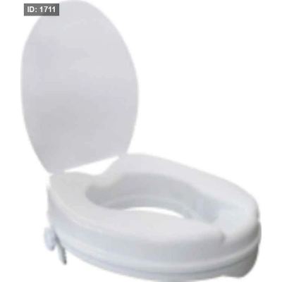 Classic Elevated Commode Seat Lid-2 5cm U-OC2379