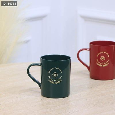 كاسة ماغ بلاستك ملس مكتب ملون A155/3 =ع1