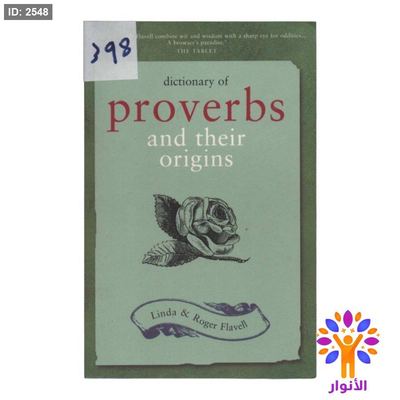dictionary of proverbs and their origins